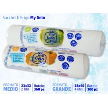 Sakge - Sacchetti gelo freezer - Buste congelatore frigo